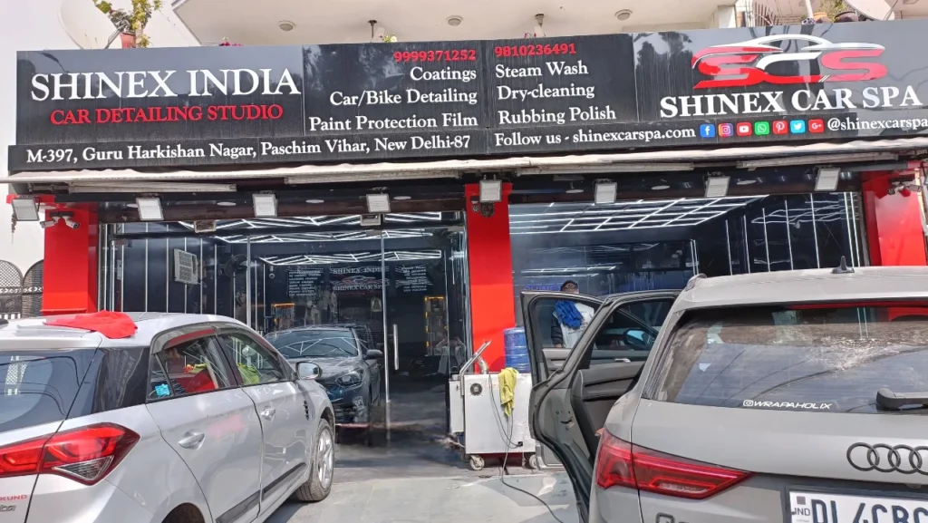 car detailing studio in paschim vihar in delhi