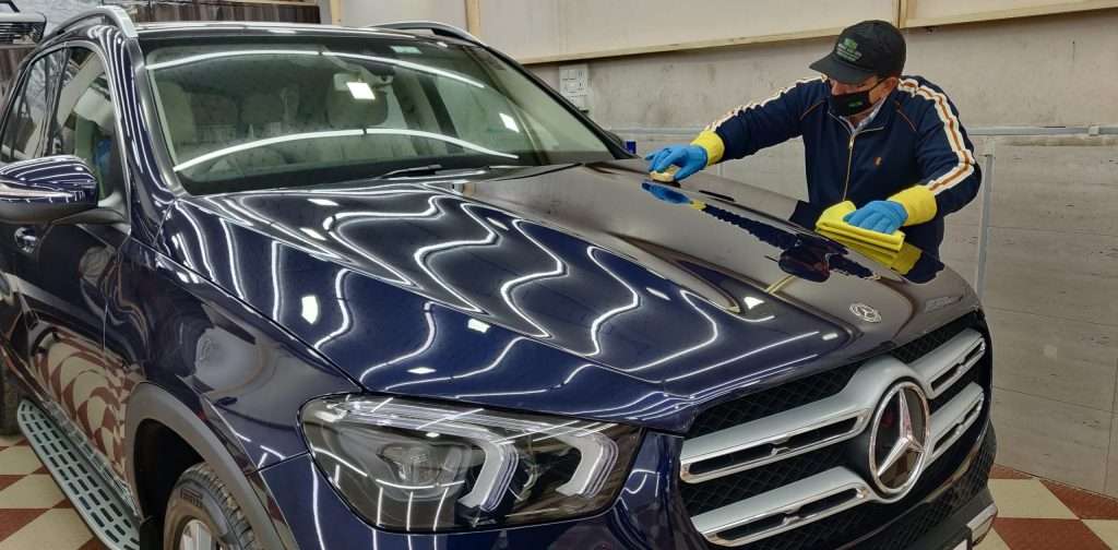 car coating at shinex car spa