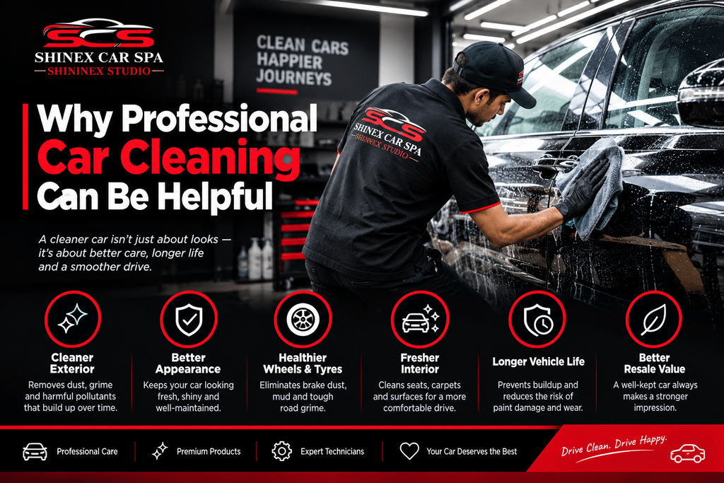 professional car cleaning can be helpfil